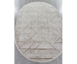 Ковер 30300Z - CREAM / BEIGE - Овал - коллекция CLASSIC