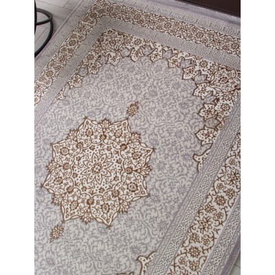 Ковер F584 - GRAY-GREEN - Прямоугольник - коллекция HALIF