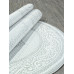 Ковер E364AP - GREY / WHITE - Овал - коллекция SIROCCO
