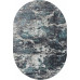 Ковер 02463H - BLUE / GREY - Овал - коллекция SAFARI