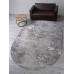 Ковер D996 - LIGHT GRAY - Овал - коллекция ATLANTIS