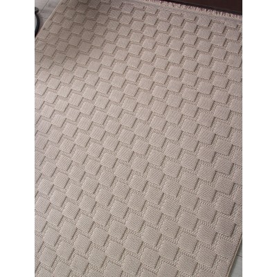 Ковер L0010A - D.BEIGE / D.BEIGE - Прямоугольник - коллекция LOOPY