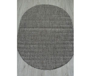 Ковер S156 - DARK GRAY - Овал - коллекция KAIR