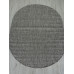 Ковер S156 - DARK GRAY - Овал - коллекция KAIR