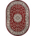 Ковер D412 - RED - Овал - коллекция GAVANA