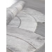 Ковер 00836G - GREY / GREY - Круг - коллекция SAFIR