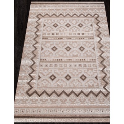 Ковер QP014 - WHITE / WHITE - Прямоугольник - коллекция ECLIPSE