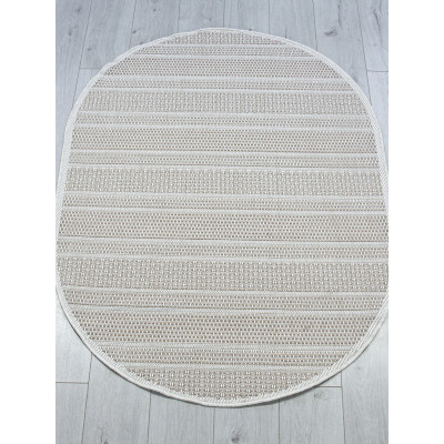 Ковер S157 - BEIGE - Овал - коллекция KAIR