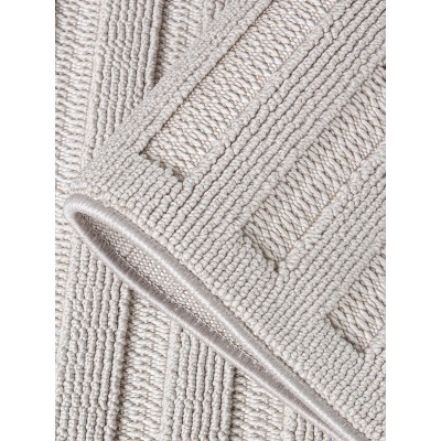 Ковер L0011A - L.GREY / L.GREY - Прямоугольник - коллекция LOOPY