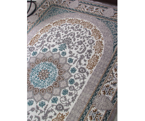 Ковер F638 - GREEN-BLUE - Прямоугольник - коллекция HALIF