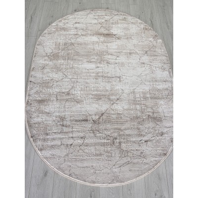 Ковер GL003A - BROWN / BROWN - Овал - коллекция NENSI