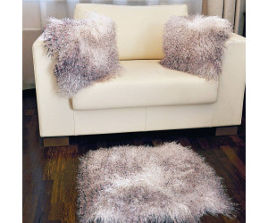 Две подушки односторонние из меха ламы А 2151