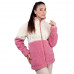 Куртка из овечьей шерсти "Бетти", розовый/белый