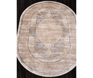 Ковер SI054A - BROWN / BROWN - Овал - коллекция LISSABON