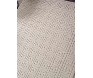 Ковер L0009A - BEIGE / BEIGE - Прямоугольник - коллекция LOOPY