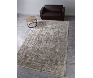 Ковер G078J2 - D.GREY / BEIGE - Прямоугольник - коллекция ROYAL