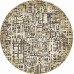 Ковер D730 - BEIGE - Круг - коллекция SERENITY Ковер D730 - BEIGE - Круг - коллекция SERENITY