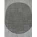 Ковер S160 - DARK GRAY - Овал - коллекция KAIR