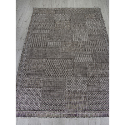 Ковер S148 - DARK GRAY - Прямоугольник - коллекция KAIR