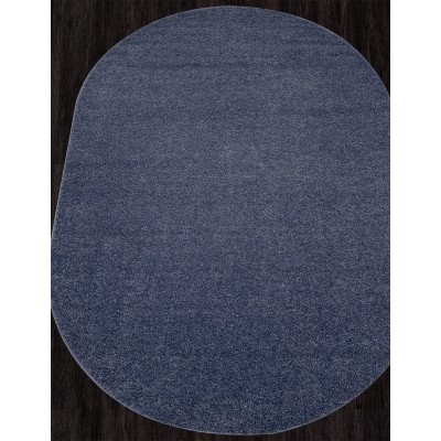 Ковер T600 - LIGHT BLUE - Овал - коллекция LANA