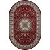 Ковер D409 - RED - Овал - коллекция GAVANA