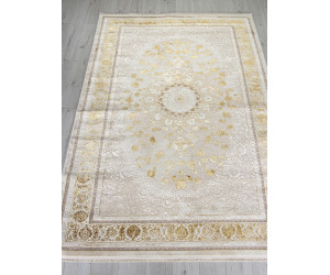 Ковер A123B - CREAM / GOLD FDY - Прямоугольник - коллекция ZARINA