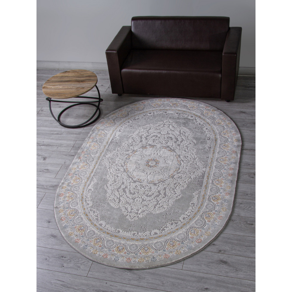 Ковер GA014N - GREY / MULTI - Овал - коллекция ARMINA Ковер GA014N - GREY / MULTI - Овал - коллекция ARMINA