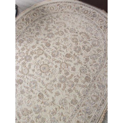 Ковер 35826Z - CREAM / BEIGE - Овал - коллекция JASMINE