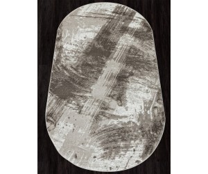 Ковер GL020A - BROWN / BROWN - Овал - коллекция NENSI