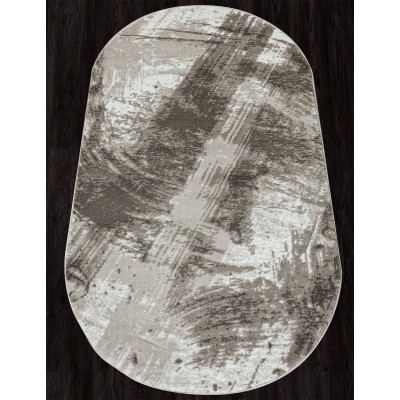 Ковер GL020A - BROWN / BROWN - Овал - коллекция NENSI