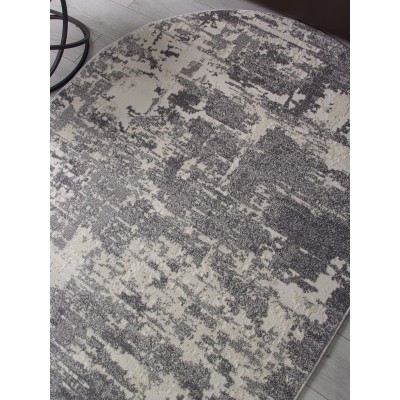 Ковер F231 - GRAY - Овал - коллекция NATUREL