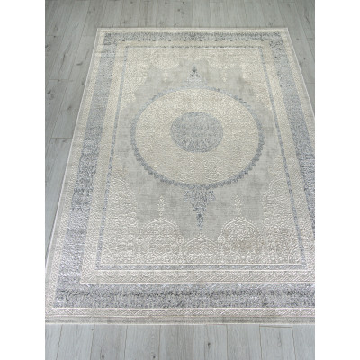 Ковер 02781A - BEIGE / GREY - Прямоугольник - коллекция SAFARI