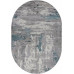 Ковер F279 - GRAY - Овал - коллекция PALERMO