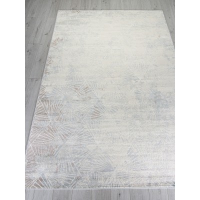 Ковер MP05 - CREAM-BLUE - Прямоугольник - коллекция IRIS