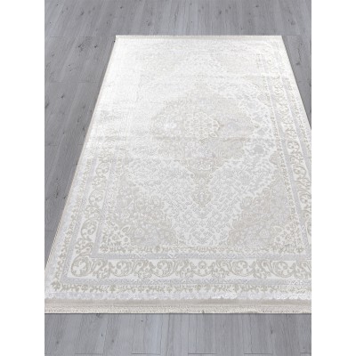 Ковер Q011A - BEIGE SHRINK / BEIGE FDY - Прямоугольник - коллекция EFSAN