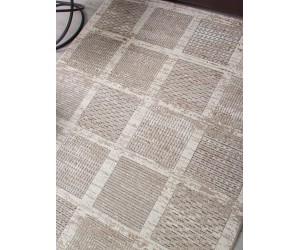 Ковер 04251A - BEIGE FDY / CREAM HB - Прямоугольник - коллекция NOVA