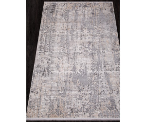 Ковер 23539A - GREY SHR / WHITE - Прямоугольник - коллекция ALANYA