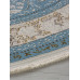Ковер M101B - BLUE SHIRINK / BLUE SHIRINK - Овал - коллекция ZARINA