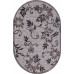 Ковер d353 - GRAY - Овал - коллекция SILVER