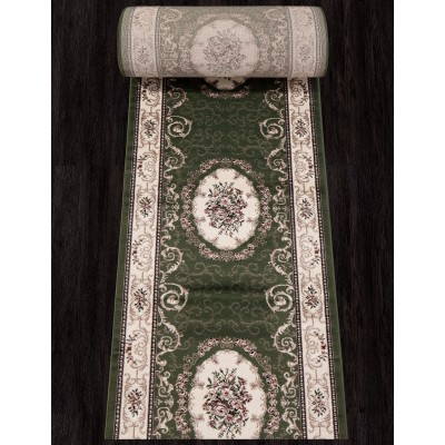 Ковер D066 - GREEN - Дорожка - коллекция COLIZEY