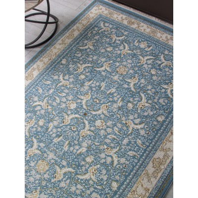 Ковер M101B - BLUE SHIRINK / BLUE SHIRINK - Прямоугольник - коллекция ZARINA