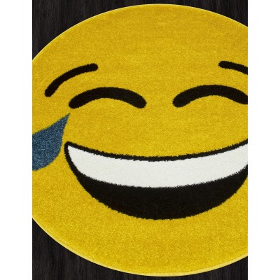 Ковер NC12 - YELLOW - Круг - коллекция SMILE