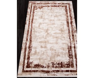 Ковер SI053K - BROWN / BROWN - Прямоугольник - коллекция LISSABON