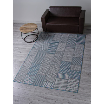 Ковер S160 - BLUE - Прямоугольник - коллекция KAIR