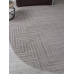 Ковер F412 - LIGHT GRAY - Овал - коллекция DIOS