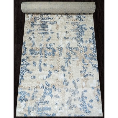 Ковер O1699 - 630 CREAM / BLUE - Дорожка - коллекция ANTEP