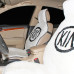 Накидка на сиденье автомобиля меховая А519