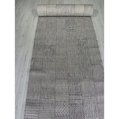 Ковер S160 - DARK GRAY - Дорожка - коллекция KAIR