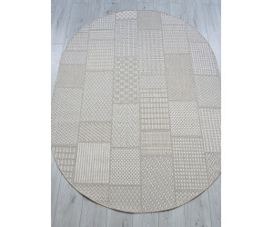 Ковер S160 - BEIGE - Овал - коллекция KAIR