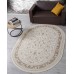 Ковер M101B - CREAM / CREAM - Овал - коллекция ZARINA Ковер M101B - CREAM / CREAM - Овал - коллекция ZARINA
